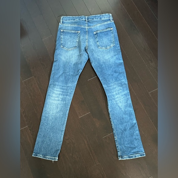 BNWT Topman Slim Fit Distressed Denim Men’s Jeans W30 L32 - Picture 8 of 8